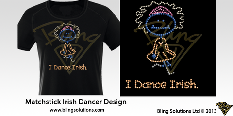 Irish Dancer Matchstick I Dance Irish Design