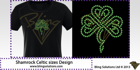 Celtic Shamrock Irish Dancing Design